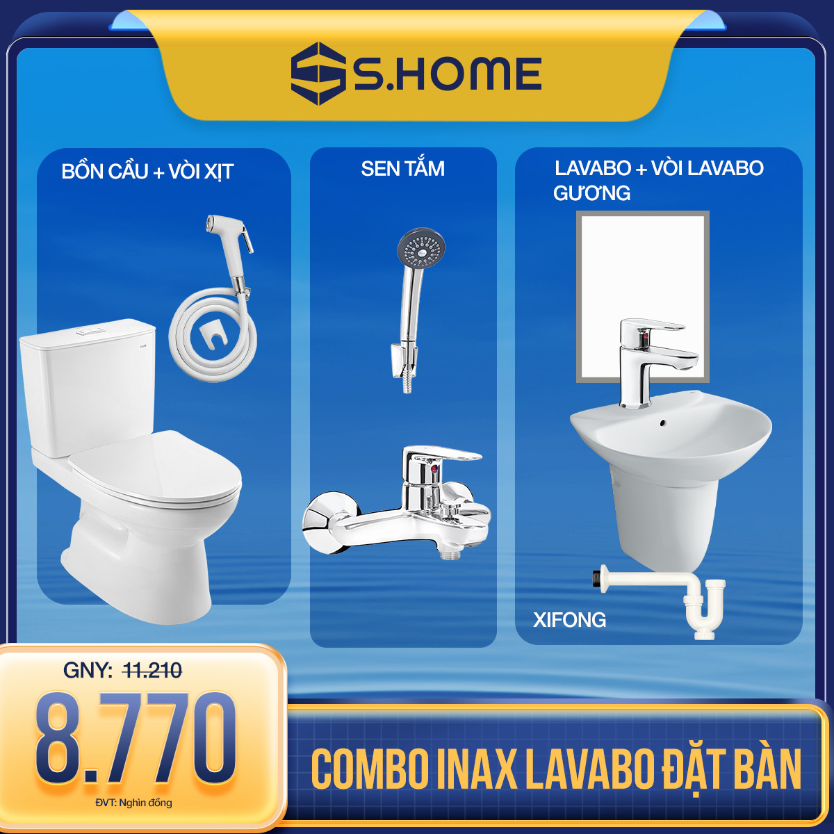 COMBO INAX CƠ BẢN